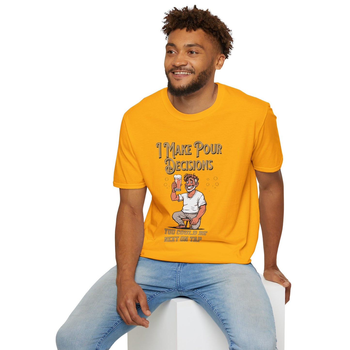 I Make Pour Decisions, Funny Beer Enthusiast Beer Shirt