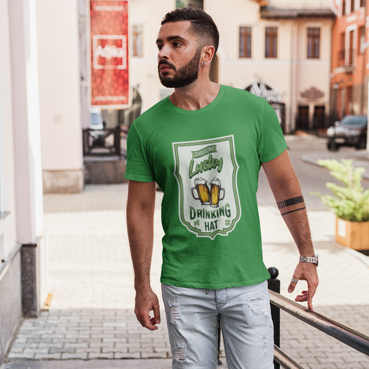 Lucky Drinking T-Shirt | St. Patrick's Day, Beer Lover